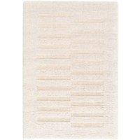 sweeek Indoor rug with raised pattern cream | Size: 120 cm x 170 cm