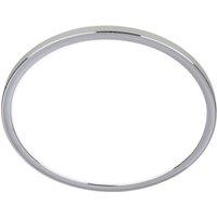 BRILONER LED Ceiling Lamp Bathroom Light IP54 Chrom Frame 42cm, 22W, 3000lm in Silver