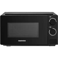 Daewoo 20L 700W Manual Microwave Oven With Defrost - Black