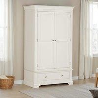 Seconique Bordeaux 2 Door Wardrobe (Part Assembled) in Ivory