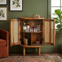 Elm Home And Garden Brown Solid Mango Wood Side Table Living Room Lamp Table Fully