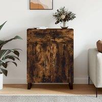 Berkfield Home Sideboard Smoked Oak 69.5x34x90 cm Engineered Wood in Brown