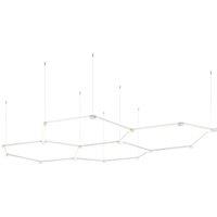 Netlighting Honeycomb Pendant Ceiling Light White LED 4000K