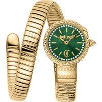 Just Cavalli Women's JC1L351M0035 Signature Snake 22mm Quartz Watch in Gold