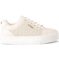 Carvela Women's 'Sardinia Sneaker' Trainers in Cream | Size: 6