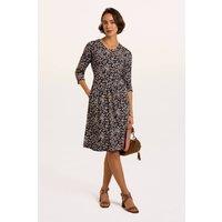 Brakeburn Women's Freya Dress in Navy | Size: 20