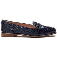 Moda In Pelle Women's 'Evaria' Porvair Loafers in Navy | Size: 6