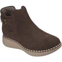 Skechers Women's Wilshire BLVD Darling Moment Ankle Boot in Chocolate | Size: 5