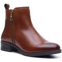 Hush Puppies Women's Perry Zip Boot in Tan | Size: 3