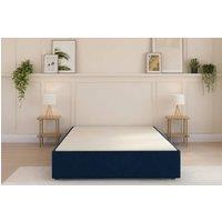 Sloomy Divan Base Navy Plush No Drawers | Size: King
