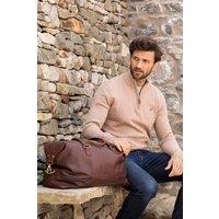 Lakeland Leather 'Keswick' Leather Holdall in Brown