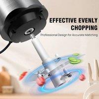 FORGEVIO 2L Electric Glass Bowl Food Processor Blender in Clear | Size: 0.6m2