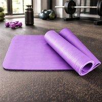 Kelvenix Premium 8mm Extra Thick Yoga Mat Non-Slip in Purple | Size: 0-12 m
