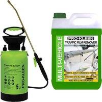 ProKleen 5L Pump Pressure Garden Sprayer & Vehicle Traffic Film Remover 5L in Green