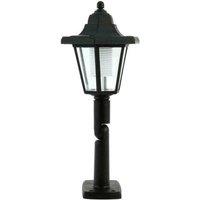 Kelvenix 2X LED SOLAR POWERED WALL LANTERNS WALL LIGHT LAMP in Black