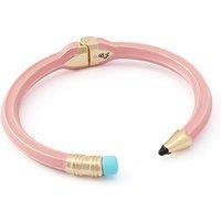 Betsey Johnson Women's Johnson Best In Class Classic Pencil Bangle Bracelet in Pink