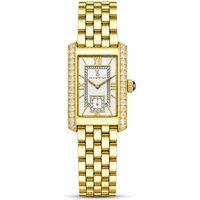 VON BREYER Women's Rosewood Watch Diamond Set Gold Watch in Metallic Gold