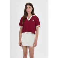 Ellesse Women's Fernie Polo in Crimson | Size: 8