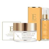 Erth Skin London Women's Vitamin C Serum 60ml +Hyaluronic Acid Collagen Cream 50ml in Natural