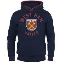 West Ham United FC Boy's Kids Hoodie in Navy | Size: 12-13 Years
