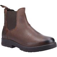 Cotswold Men's 'Farmington' Full Grain Leather Boots in Brown | Size: 12
