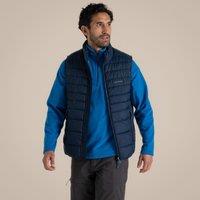 Craghoppers Men's Compresslite IX Water Repellent Vest in Black | Size: 2XL