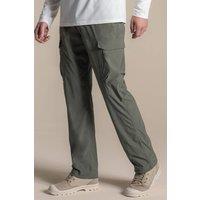 Craghoppers Men's NosiLife Rif Stretch Cargo Lightweight Trousers in Olive | Size: 42R