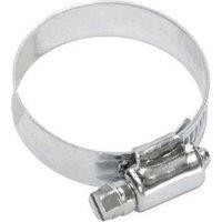 Securpak Zinc Plated Hose Clip Pack of 2 in Silver