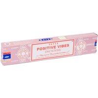 Satya Positive Vibes Incense Cones (Pack of 12) in Brown