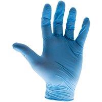 Scan Nitrile Disposable Gloves, Blue | Size: Medium