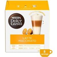 Nescafe Dolce Gusto Coffee Pods Latte Macchiato in Yellow