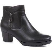 Pavers Women's Block Heel Ankle Boots in Black | Size: 4