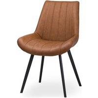 Hill Interiors Malmo Dining Chair in Tan