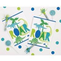 KDMD Blue & Green Dinosaur Party Bags Pack of 96