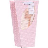 KDMD Pink Polka Orchid Bag Medium Floristry Supplies 10 Pieces