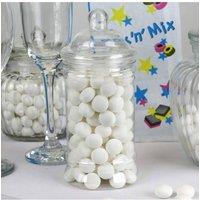 KDMD Candy Jar Clear Plastic Christmas Decoration Pack of 6