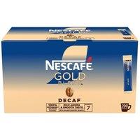 Nescafe Gold Blend Decaff Instant Coffee 200 Sachets in Brown