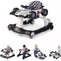 CASART Baby Walker with Wheels Baby Activity Center with Adjustable Height in White