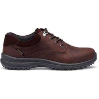 Hotter Women's Wide Fit 'Canyon' Waterproof Walking Shoes in Chocolate | Size: 9