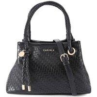 Carvela Women's 'Antionia Weave Mini' Bag in Black