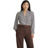 Hobbs London Women's Mila Blouse in Off-White | Size: 22