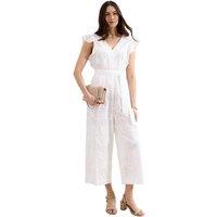 Phase Eight Women's Talulah Jumpsuit in White | Size: 10