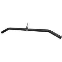 NESTLUNE Heavy Duty Lat Pull Down Bar Grip Rod Cable Attachment Gym in Black | Size: 0-12 m