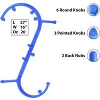NESTLUNE Body Back Buddy Trigger Point Deep Therapy in Blue | Size: 0-12 m