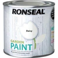 Ronseal Garden Paint Daisy, 250ml RSLGPD250 in White