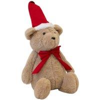 Four Candle Decorative Sitting Bear Ornament 32cm in Brown