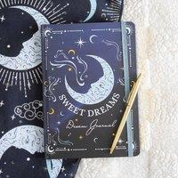 Uniqueful Sweet Dreams A5 Dream Journal in Navy | Size: 15 cm