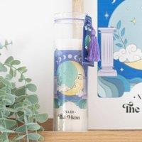 Uniqueful The Moon Violet Tube Candle | Size: 15 cm