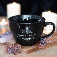 Uniqueful Make Your Own Magic Mug in Black | Size: 350ml