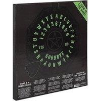 Uniqueful Glow in the Dark Octagon Spirit Board in Black | Size: 1 Pack